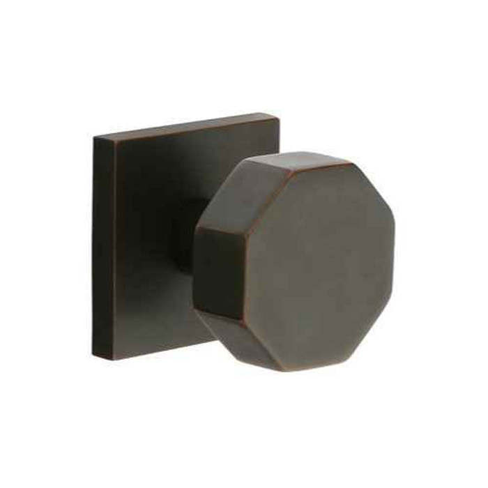 Emtek Emtek Modern Designer Brass Knobset - Octagon Knob, Privacy Set EMTEK-KNOBSETS-OCTAGON-KNOB-PRIVACY
