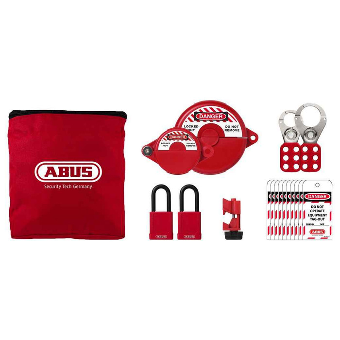 ABUS ABUS K905 Safety Lockout Tagout Large Pouch Kit ABUS-K905