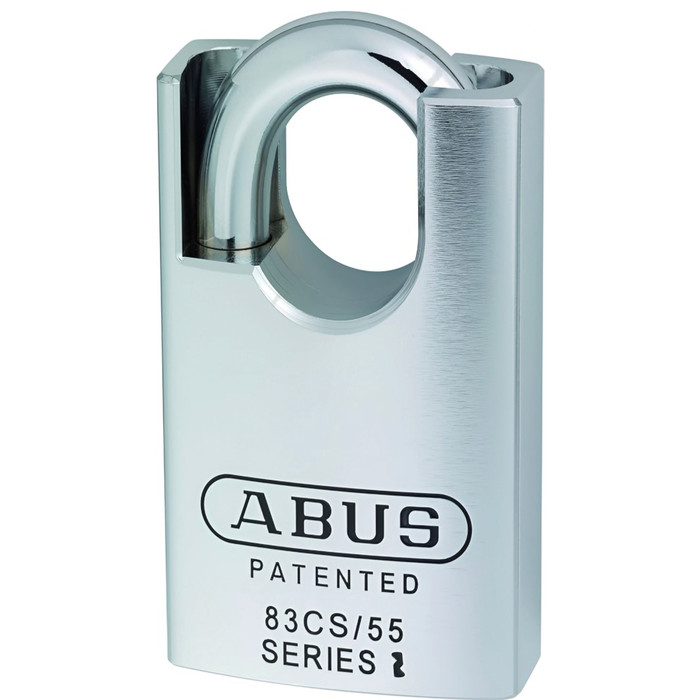 ABUS 83CS/50 Schlage Brass Padlock, 3/8" Shackle dia., 1 7/64" Width ABUS-83CS/50
