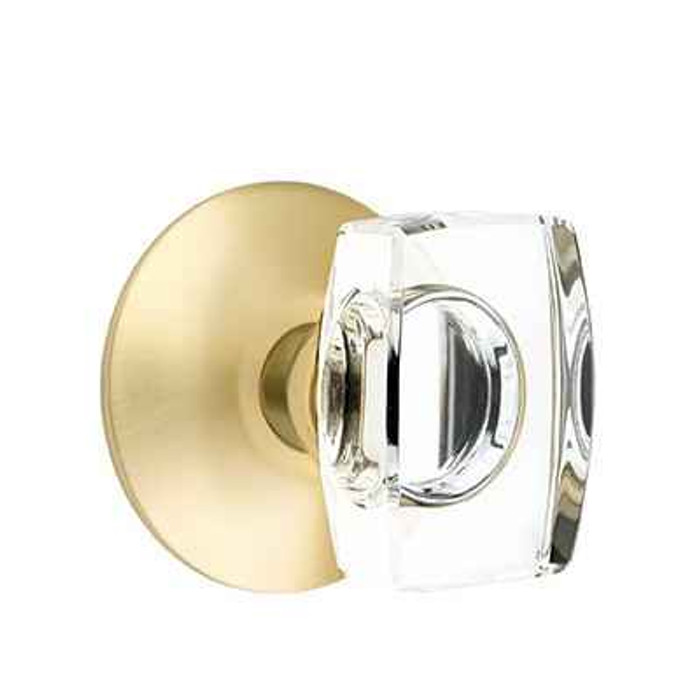 Emtek Emtek Modern Crystal Knobset - Windsor Knob, Privacy Set EMTEK-KNOBSETS-WINDSOR-KNOB-PRIVACY