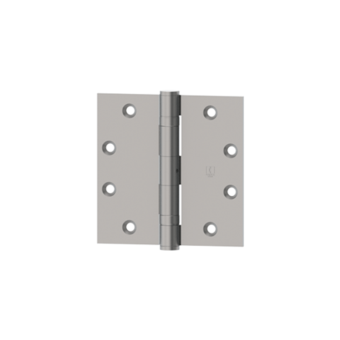 Hager BB1279 Full Mortise Ball Bearing Hinge, Standard Weight, Steel, 5 Knuckle, 8 - Gauge Wires