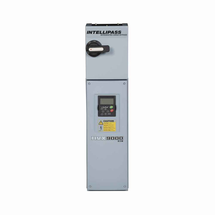 Eaton HVX05014AACAP1PF HVX 9000 Enclosed Drive, 50 hp, NEMA 1, 480V, No brake chopper, Communication: Johnson Controls N2, Power: Input Disconnect (HMCP) 100 kAIC, Output Contactor, Frame size 7, 72A, Enclosure size 2