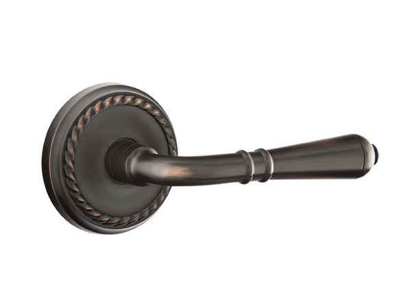 Emtek Emtek Designer Brass Leverset - Turino Lever, Dummy (Pair) EMTEK-DESIGNER-LEVERSETS-TURINO-DUMMY-PAIR
