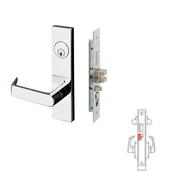 Cal-Royal Cal-Royal NM8080 Heavy Duty Grade 1, Storeroom Mortise Lockset NM Series NM8080