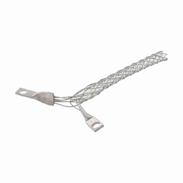 Eaton I52 strain relief I-Grip, 0.52-0.73" cord diameter, 7.00" mesh length, Galvanized Steel