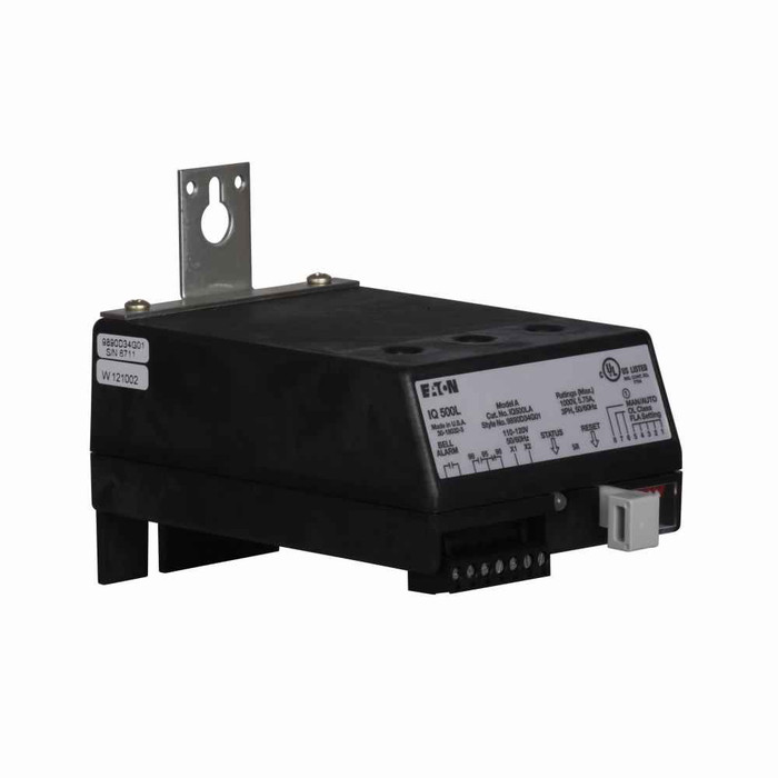 Eaton IQ502A IQ 500 Overload Relay, Maximum HP 20 at 200V, 25 at 230V, 50 at 460-475V , 3.4 - 66A, IQ502A