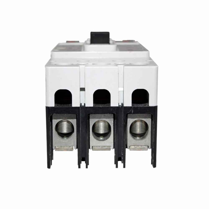 Eaton JG3225S45 Series C complete molded case circuit breaker, J-frame, Thermal-magnetic trip, Three-pole, 225A, 600 Vac, 14 kAIC at 480 Vac, Line/load, Engine generator, 12-24 Vac/dc same side w/ right pigtail, Reverse feed, 60 Hz