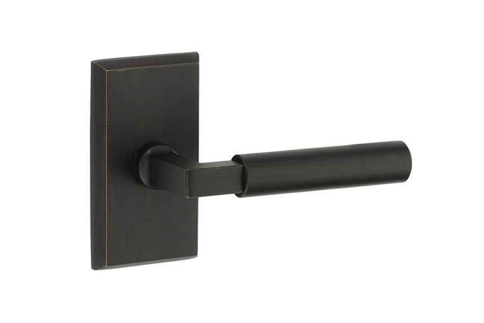 Emtek Emtek Sandcast Bronze Leversets - Bryce Lever, Dummy (Pair) EMTEK-SANDCAST-BRONZE-LEVERSETS-BRYCE-DUMMY-PAIR