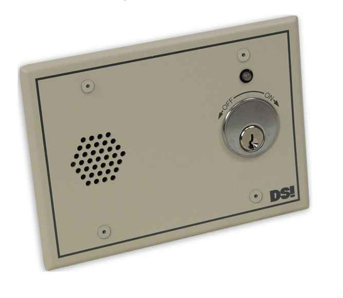 Detex Detex EAX-4200SK Exit/Door Prop Alarm Kit with Back Box, Surface Magnetic Switch Contacts, 24VAC Transformer and Rim Cylinder Included EAX-4200SK