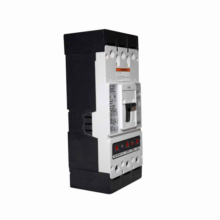Eaton KG3300M01 Series C complete molded case circuit breaker, K-frame, KG, Fixed thermal and magnetic trips, 500-1000A, Three-pole, 300A, 600 Vac, 18 kAIC at 240 Vac, 14 kAIC at 480 Vac, Line/load, Reverse feed, 60 Hz