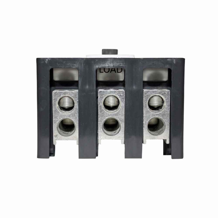 Eaton KG3300S42 Series C complete molded case circuit breaker, K-frame, KG, Fixed thermal, fixed magnetic trip, 500-1000A trip rating, Three-pole, 300A, 600 Vac, Line and load, 12-24 Vac/dc rear w/ left pigtail