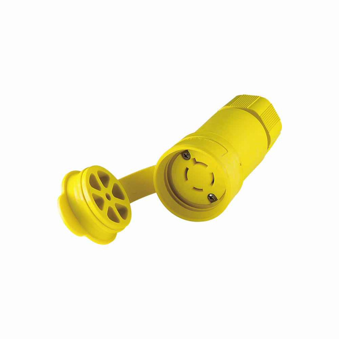 Eaton L1820CWBK Arrow Hart watertight locking connector, #18-10 AWG, 20A, Industrial, 120/208V, Back wiring, Black, Steel, Watertight, L18-20, Three-pole, Four-wire, Santoprene thermoplastic elastomeric, 0.36 to 0.84 in, IP67 Eaton L1820CWBK Arrow Hart watertight locking connector, #18-10 AWG, 20A, Industrial, 120/208V, Back wiring, Black, Steel, Watertight, L18-20, Three-pole, Four-wire, Santoprene thermoplastic elastomeric, 0.36 to 0.84 in, IP67