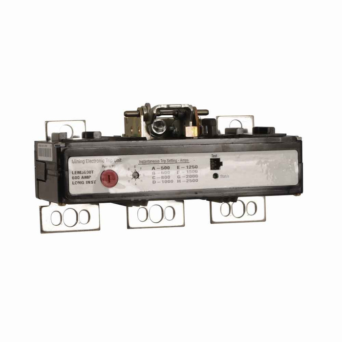 Eaton LEM3500T molded case circuit breaker accessory trip unit, Trip unit, 500 A, 35 kAIC at 480 V, Three-pole, 310+ Electronic LSI, Frame J-K, 2500-5000 A, 480 V, Series C