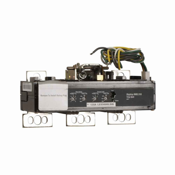 Eaton LES3630LSG molded case circuit breaker accessory trip unit, Trip unit, Three-pole, LSG, Series C