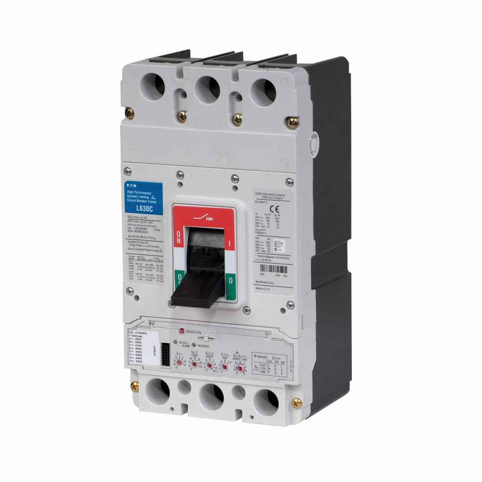 Eaton LGS325032B20G Series G molded case circuit breaker, LG-frame, LG, Complete breaker, Digitrip 310 RMS, LSI trip, Three-pole, 250A, Line/load, 85 kAIC at 240 Vac, 50 kAIC at 480 Vac, 25 kAIC at 600 Vac, High load alarm, 80% rated