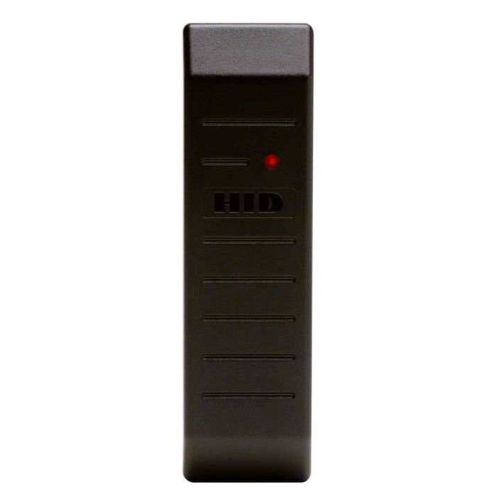 HID HID 5365EKP00 MiniProx proximity reader, Wiegand output, Black 18 In. Pigtail 5365EKP00