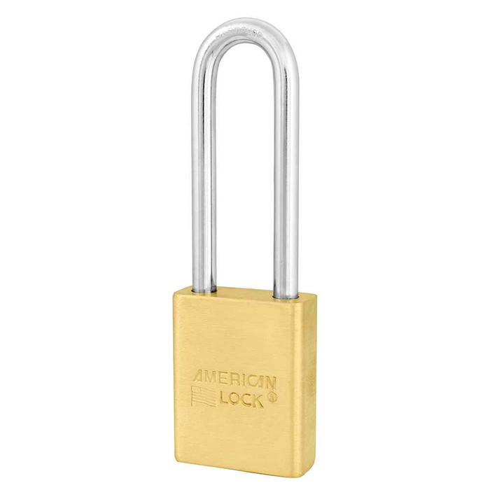 American Lock American Lock A3562WOMK 1-3/4in Solid Brass Small Format Interchangeable Core Padlock Without Cylinder, Keyed Different (Master Keyed) AME-A3562WOMK