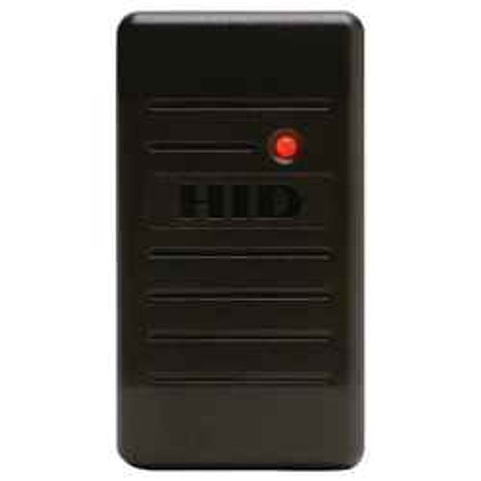 HID HID 6008B2B07 ProxPoint Plus Reader, Clock and Data output, Designer Charcoal Gray, 18 In. Pigtail 6008B2B07