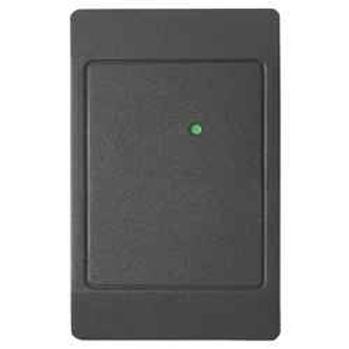 HID HID 5395CG100 ThinLine II Reader, Wiegand output, Charcoal Gray, 18 In. Pigtail 5395CG100