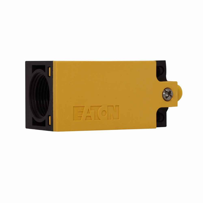 Eaton LS-S02 Safety Switch Body, LS-Titan, Screw Terminals, 6A at 230 Vac, 3A at 24 Vdc, 2NC with positive opening contacts, Plus or minus 0.02mm, 99.97 cm/sec, 2NC with positive opening contacts