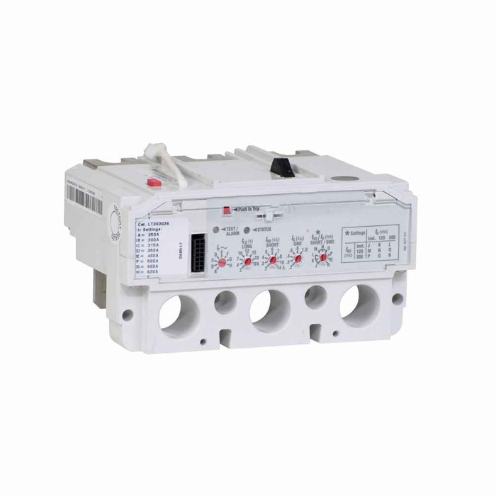 Eaton LT325036 molded case circuit breaker accessory trip unit, Trip unit, 250 A, Three-pole, 310+ Electronic LSIG, LT, Frame J-K, Series G