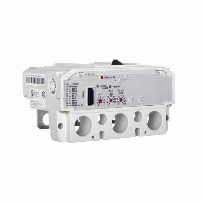 Eaton LT360035 molded case circuit breaker accessory trip unit, Trip unit, 600 A, Three-pole, 310+ Electronic LSG, LT, Frame J-K, Series C