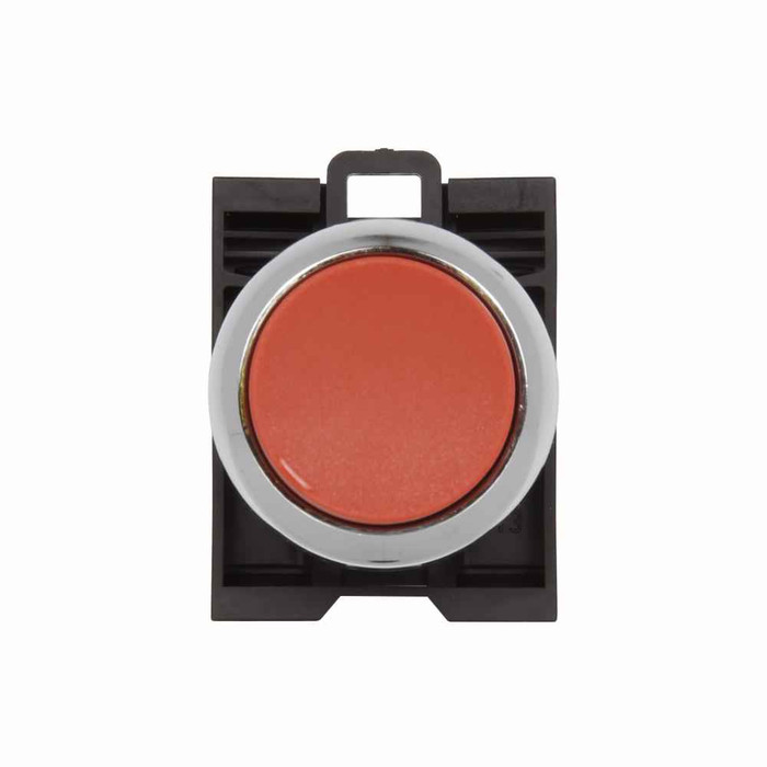 Eaton M22M-DH-G M22 modular pushbutton Modular Pushbutton, 22.5 mm, Non-illuminated, Metal, Momentary, NEMA 4x, 13, IP67, IP69K (IP66 key-release)
