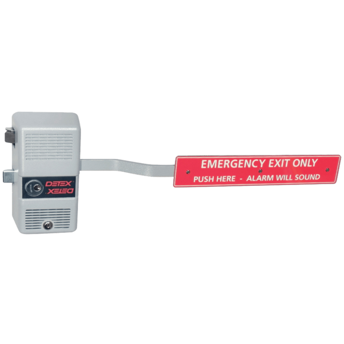 Detex ECL-600 Fire-Rated Exit Control Lock with 100 Decibel Alarm and Photo-Luminescent Signage