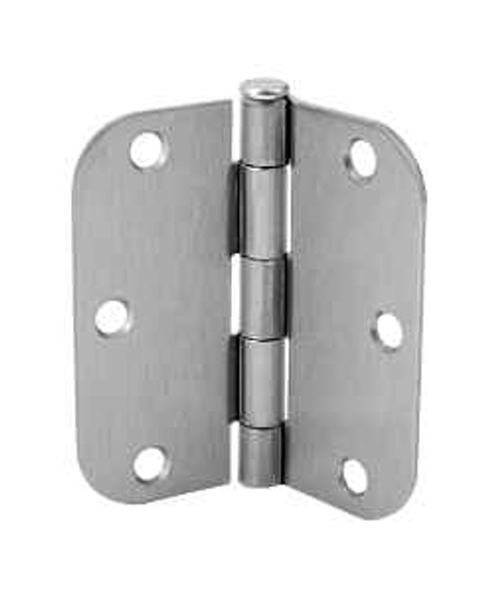 Don-Jo Don-Jo RPB7353558 Residential Hinge, 3 1/2" x 3 1/2", 5/8" Radius, Steel Material DON-RPB7353558