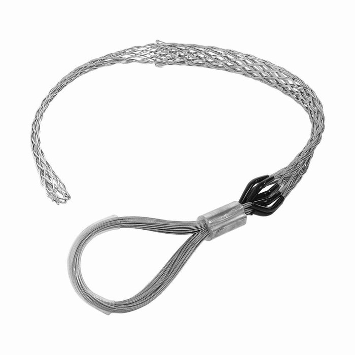 Eaton MP25036 pulling grip, Standard Length, Flexible Eye, T-Type, Medium duty, 24500 lbs break, 2.50-2.99" cord diameter, 36" mesh length, Galvanized Steel, 1/2" eye diameter Eaton MP25036 pulling grip, Standard Length, Flexible Eye, T-Type, Medium duty, 24500 lbs break, 2.50-2.99" cord diameter, 36" mesh length, Galvanized Steel, 1/2" eye diameter