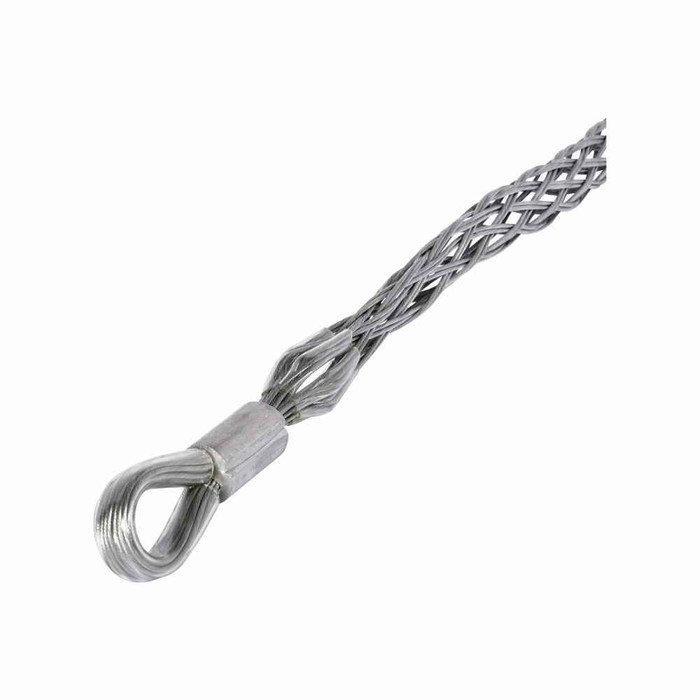 Eaton MP30048 pulling grip, Long Length, Flexible Eye, Medium duty, 25900 lbs break, 3.00-3.49" cord diameter, 48" mesh length, Galvanized Steel