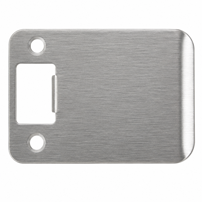 Don-Jo 9125-RC Extended Lip Strike, 2-1/4" x 2-1/2", Radius Corner
