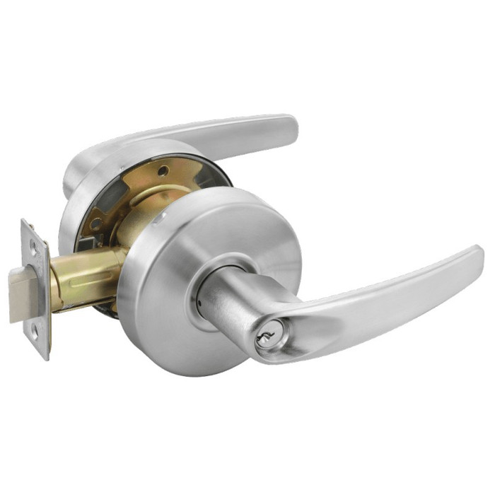 Yale Commercial Yale 4718LN Grade 1 Intruder Classroom Security Double Cylinder Lever Lock Monroe Trim Design YAL-MO4718LN
