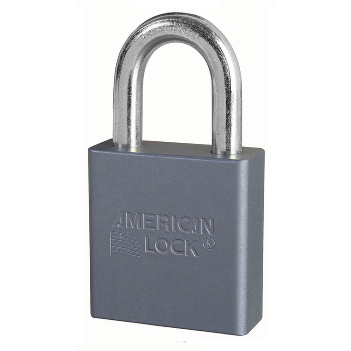 American Lock A10MK Solid Aluminum Body Non-Rekeyable Padlock, Keyed Different (Master Keyed) Master Lock
