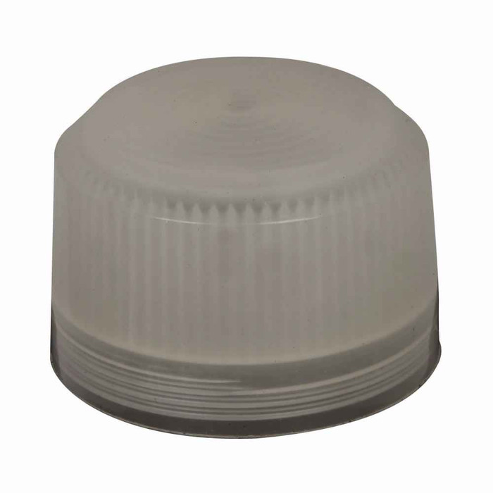 Eaton 10250TC6N 10250T pushbutton lens, 10250T series, Indicating Light and Master Test Pushbutton Lens, White actuator, Plastic, Legend: Blank legend