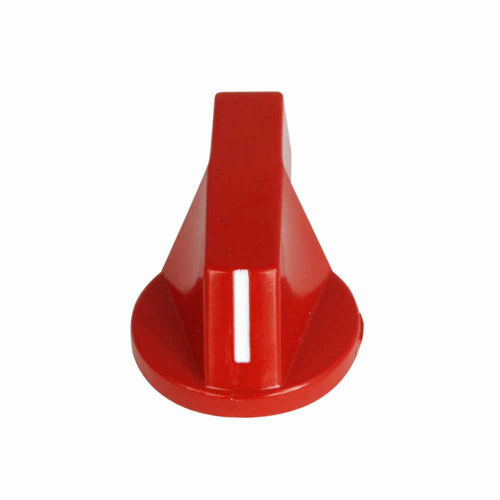 Eaton 10250TLR 10250T, Lever, 30.5 mm, Heavy-Duty Watertight/Oiltight, Used with Selector switch, non-illuminated, Red actuator, Blank legend