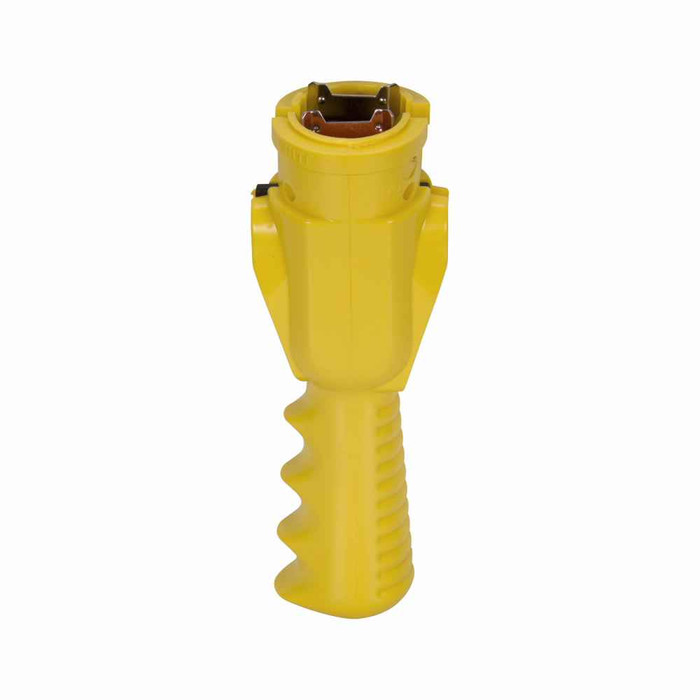 Eaton 1071-BU lampholder, Replacement, Push switch, 6A, Yellow, Trouble lamp, Vinyl, 5-15R, 125V 298905