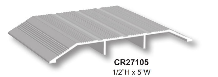 Cal-Royal CR27105 Saddle Thresholds, 1/2" H x 5"W, CR 2000 Series