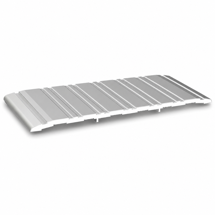 Cal-Royal CR3767 Saddle Threshold, 1/4"H x 7"W, CR 3700 Series, Heavy Duty Aluminum with 3-Hr Positive Pressure Rating