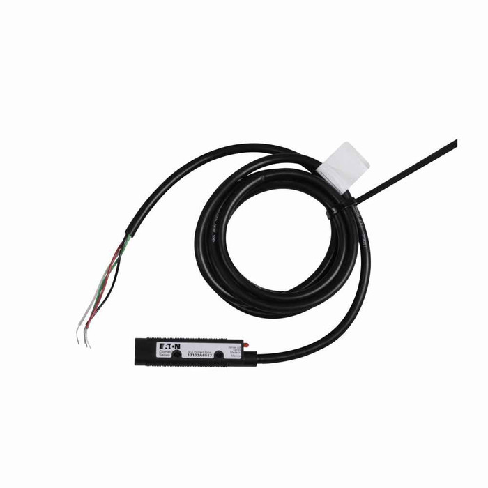 Eaton 13103A6517 Comet 18mm tubular photoelectric sensor, Perfect Prox Photoelectric Sensor, Back Ground Suppression, 9 in range, Forward Viewing, Output ON, 6.6 ft, 100 mA PNP, 250 mA NPN at 10-30 Vdc, PVC, NPN and PNP open collector, 10-30 Vdc