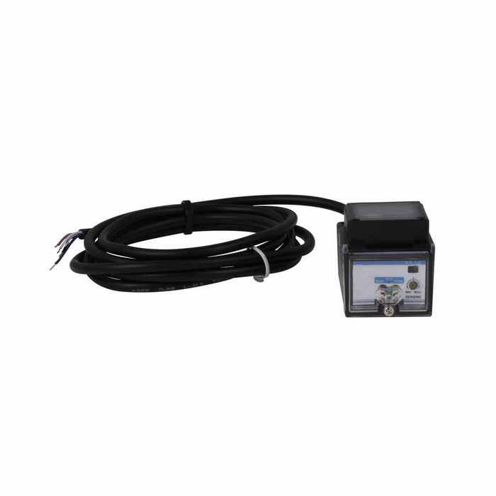 Eaton 1452E-6513 Photoelectric Sensor, Clear Object Detector, Forward Viewing, Output (green), power (yellow), alignment (red), 6.6 ft, 300 mA at 240 Vac/dc, PVC, SPNO SSR, 24-240 Vac, 12-240 Vdc