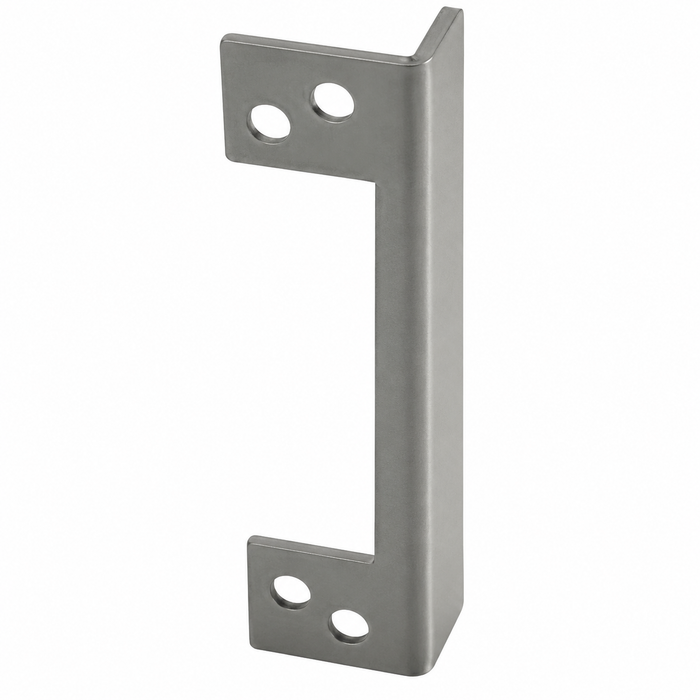 Don-Jo ALP-206 Angle Latch Protector for Outswing Doors, 1-1/2" x 6" Steel