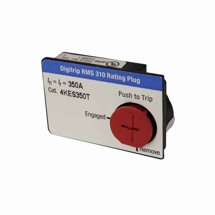 Eaton 1KES070T molded case circuit breaker accessory rating plug, Digitrip 310, 70 A, Frame K, Series C