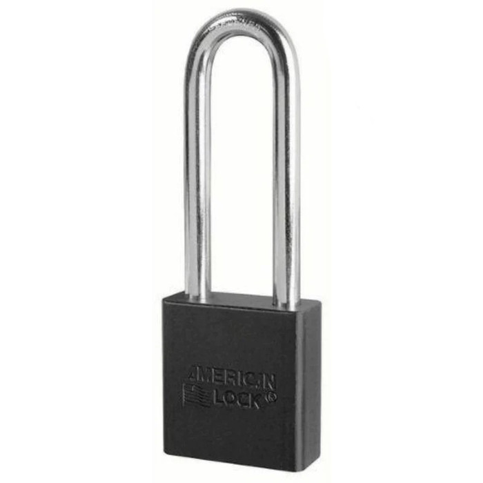 American Lock A1207MK Rekeyable Padlock with Boron Shackle 1-3/4in (44mm) Wide Solid Aluminum, Keyed Different (Master Keyed) Master Lock