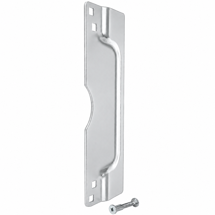 Don-Jo LP-211-EBF Latch Protector for Outswing Doors, 3" x 11", 12 Gauge Steel with EBF Fasteners