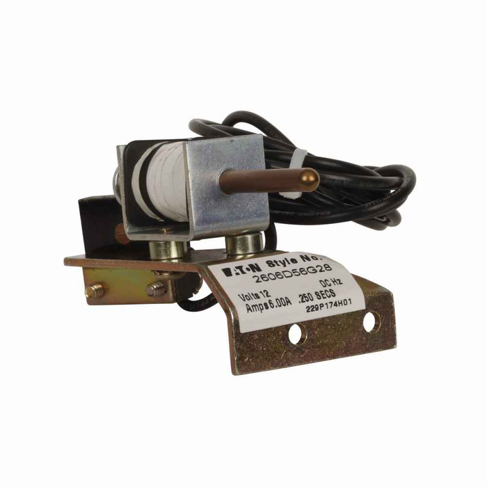 Eaton 2606D56G27 molded case circuit breakers electrical aftermarket accessory shunt trip, Field mounting shunt trip, G27, 24 Vdc, LA, LAB, HLA Breaker