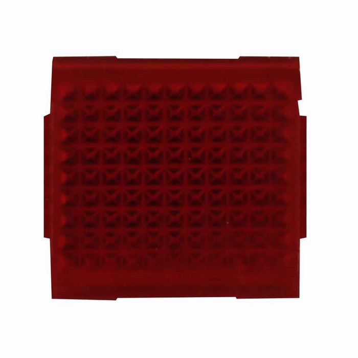 Eaton 28-5415-3 Euro SR Lens, Two-face, Red lens
