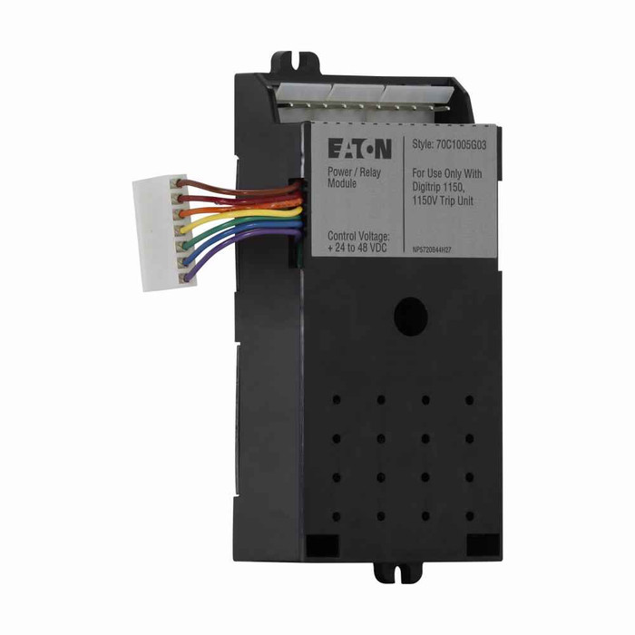 Eaton 2A11772G11 Magnum power relay module, 24-48 Vdc, Universal frame, Digitrip 1150/1150+