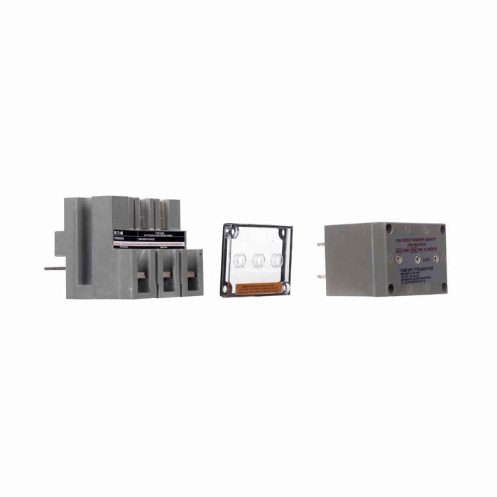 Eaton 372B155G02 molded case circuit breaker accessory complete fuse unit assembly, Complete fuse unit assembly, G02, 15-25 A, 500 V, 250 Vdc, Rear, AQB-F101A Fuse units, Frame J-K