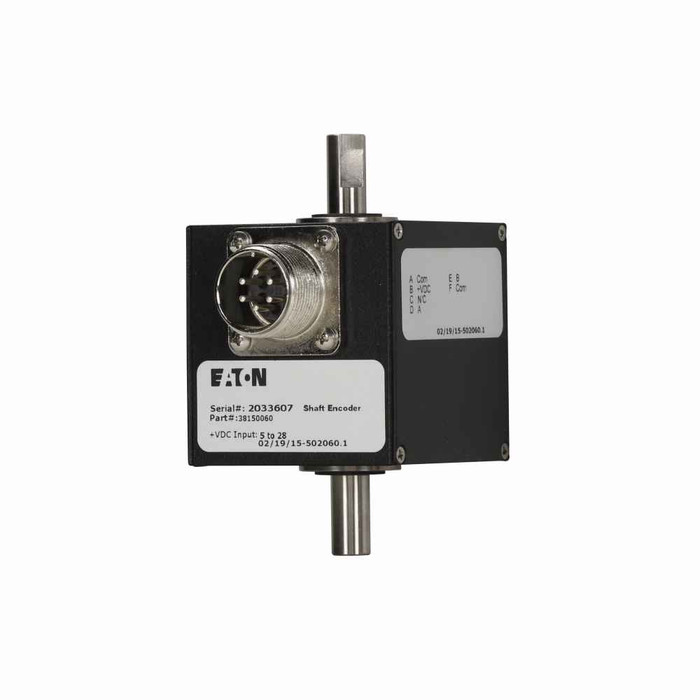 Eaton 381591800 Transducer - Shaft Encoder; Size 20; 1800 Pulses per Revolution; Quadrature; 3/8-inch Shaft